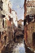 Levitan, Isaak Canal in Venice china oil painting artist